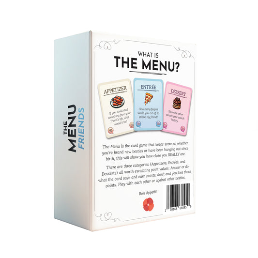 The Menu Friendship Edition – The Hilarious Card Game for Testing Your Friends